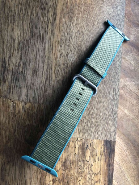 Нейлоновый ремешок для Apple Watch (бирюзовый)