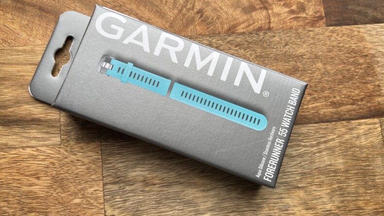 Оригинальный силиконовый ремешок Garmin Quick Release 20mm (aqua) 010-11251-9R