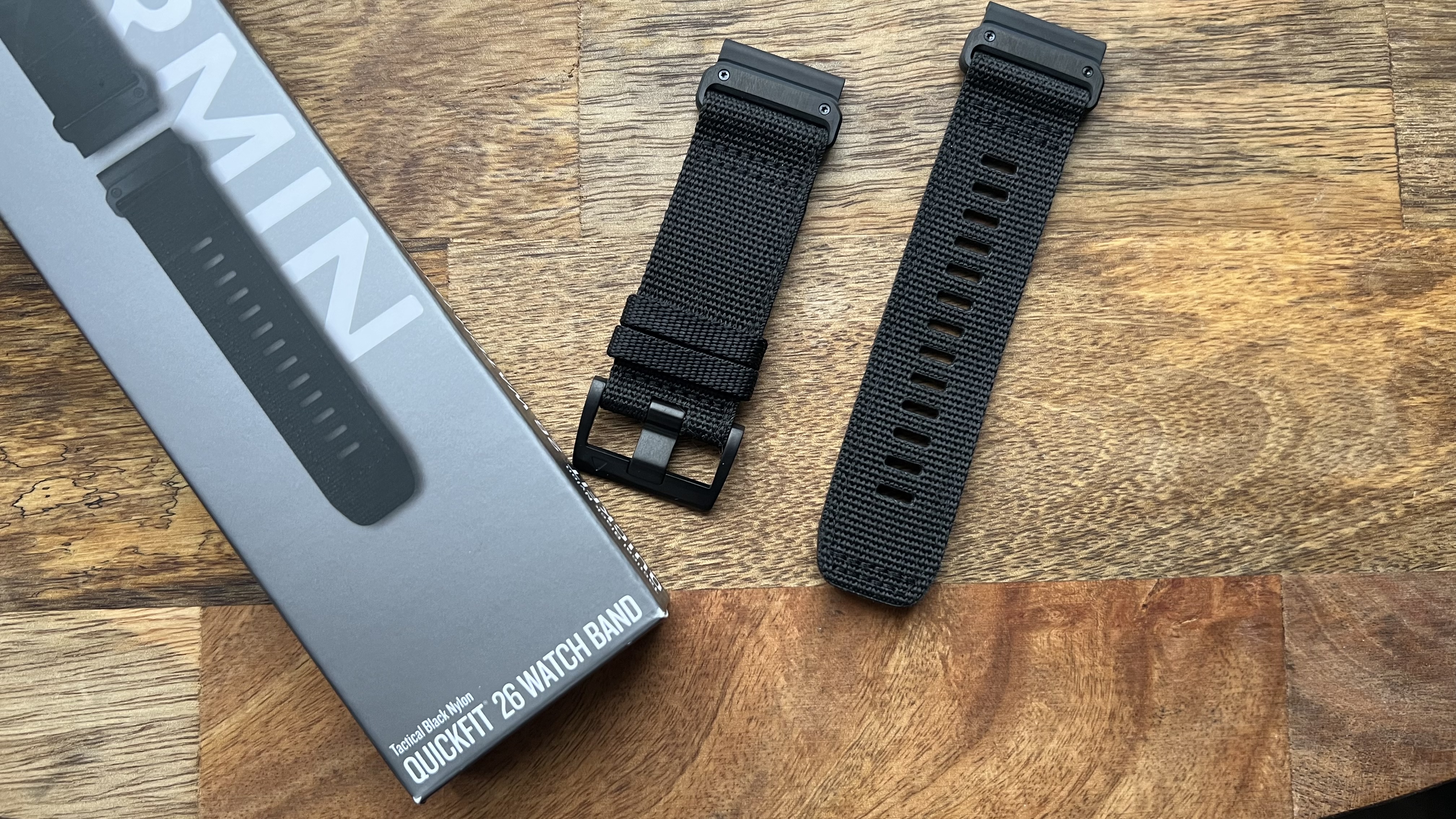 Garmin quickfit 26 tactical black 2025 nylon