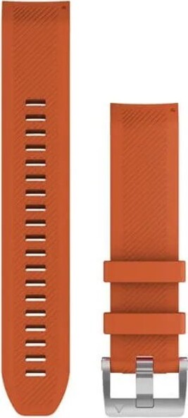 Оригинальный премиальный силиконовый ремешок Garmin MARQ Quickfit 22 mm (Ember Orange) 010-12738-34